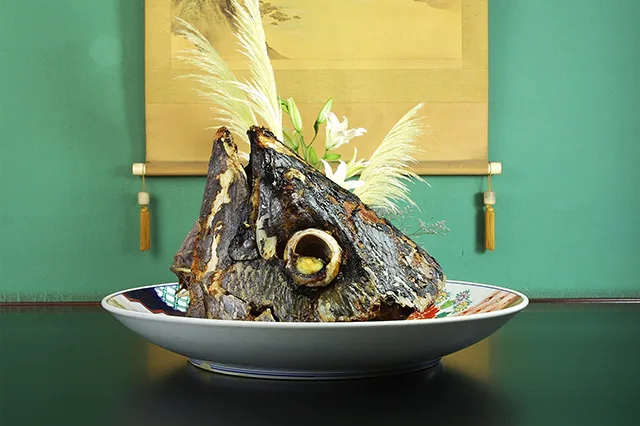 マグロのかぶと焼き（まぐろのかぶとやき）