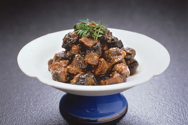 田にしの味噌煮（たにしのみそに）