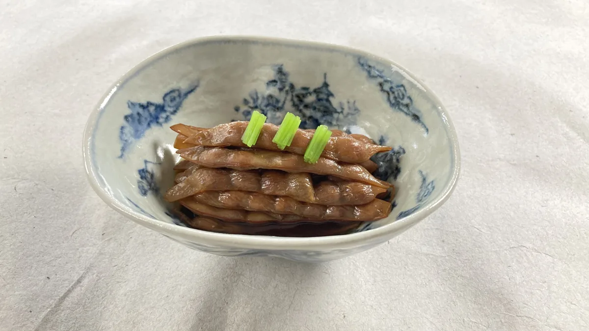 桑の木豆煮(くわのきまめに)