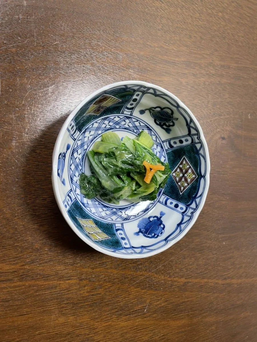 大阪しろ菜の辛子和え(おおさかしろなのからしあえ)