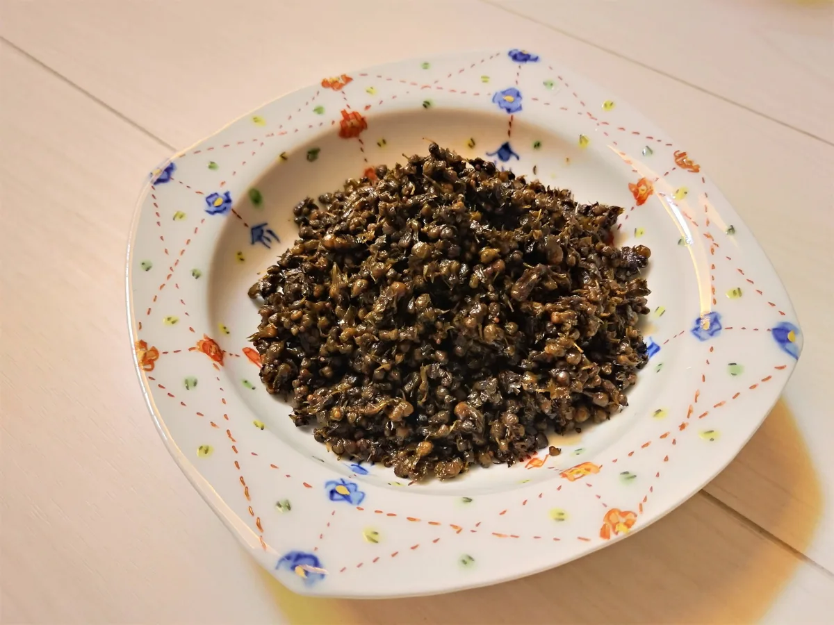 しその実の佃煮(しそのみのつくだに)