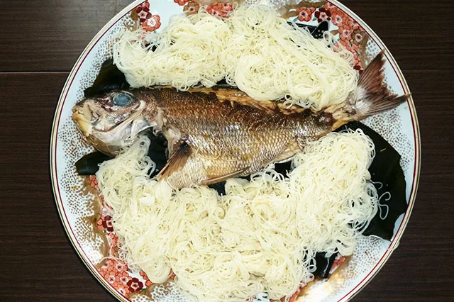 鯛めん/鯛そうめん(たいめん/たいそうめん)