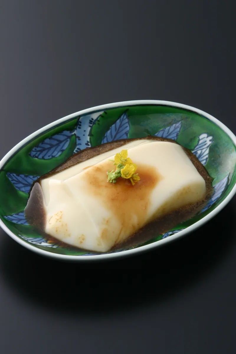 呉豆腐のごま醤油かけ(ごどうふのごましょうゆかけ)
