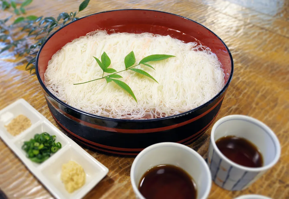 冷やしそうめん(ひやしそうめん)