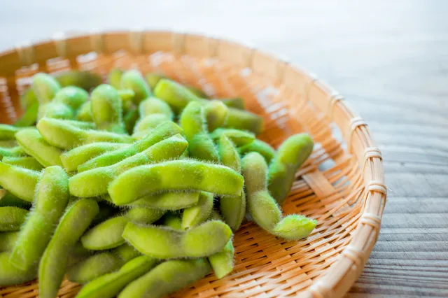 あけぼの大豆の枝豆