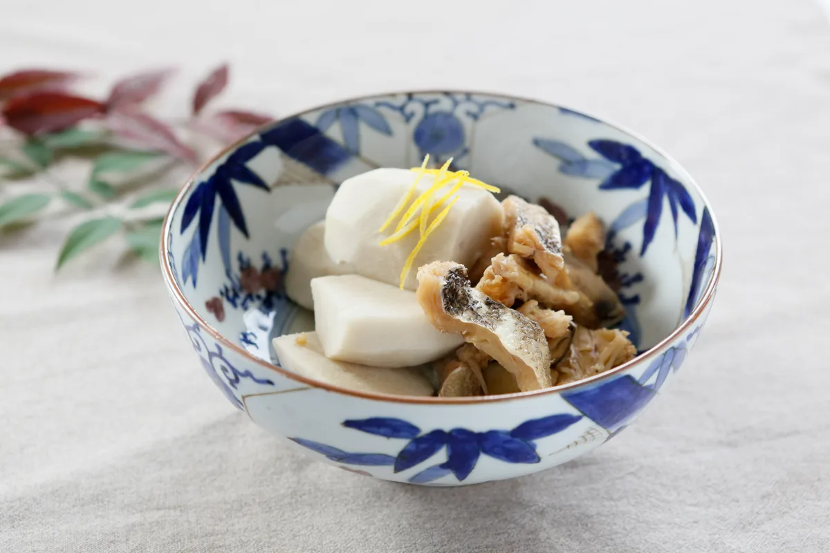 えびいもと棒だらの炊いたん
