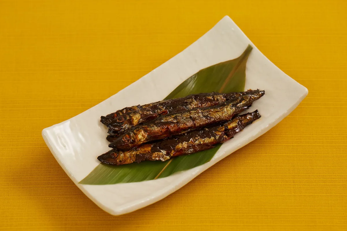 ししゃもの甘露煮