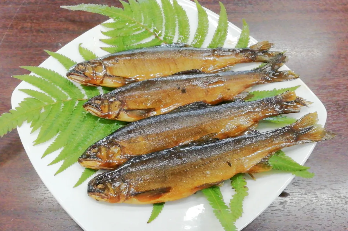 焼鮎の甘露煮